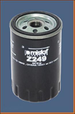 MISFAT Z249 - Eļļas filtrs autodraugiem.lv