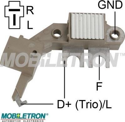 Mobiletron VR-H2009-69 - Ģeneratora sprieguma regulators autodraugiem.lv