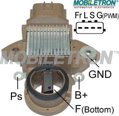 Mobiletron VR-H2009-173 - Ģeneratora sprieguma regulators autodraugiem.lv