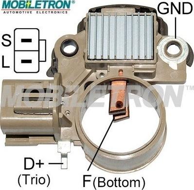 Mobiletron VR-MD12 - Ģeneratora sprieguma regulators autodraugiem.lv