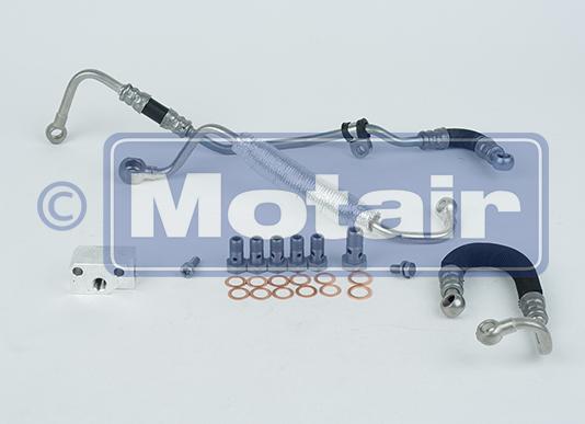 Motair Turbo 550395 - Eļļas cauruļvads, Kompresors autodraugiem.lv
