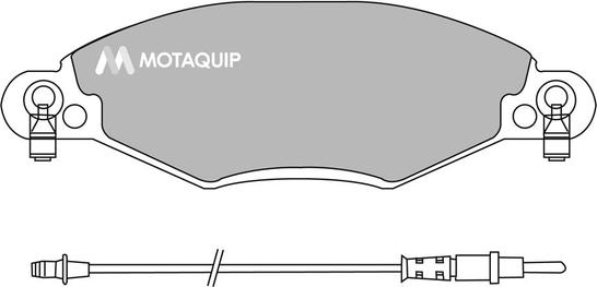 Motaquip LVXL991 - Bremžu uzliku kompl., Disku bremzes autodraugiem.lv