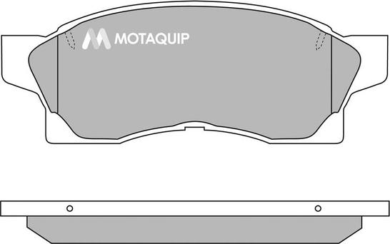 Motaquip LVXL418 - Bremžu uzliku kompl., Disku bremzes autodraugiem.lv