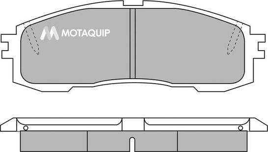 Motaquip LVXL472 - Bremžu uzliku kompl., Disku bremzes autodraugiem.lv