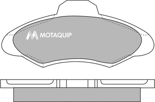 Motaquip LVXL563 - Bremžu uzliku kompl., Disku bremzes autodraugiem.lv