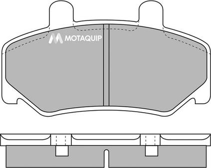 Motaquip LVXL537 - Bremžu uzliku kompl., Disku bremzes autodraugiem.lv