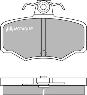 Motaquip LVXL626 - Bremžu uzliku kompl., Disku bremzes autodraugiem.lv