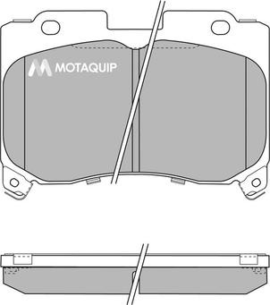 Motaquip LVXL144 - Bremžu uzliku kompl., Disku bremzes autodraugiem.lv