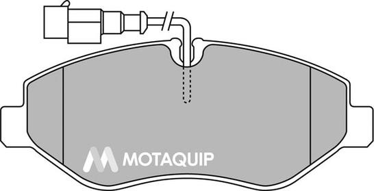 Motaquip LVXL1434 - Bremžu uzliku kompl., Disku bremzes autodraugiem.lv