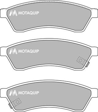 Motaquip LVXL1694 - Bremžu uzliku kompl., Disku bremzes autodraugiem.lv