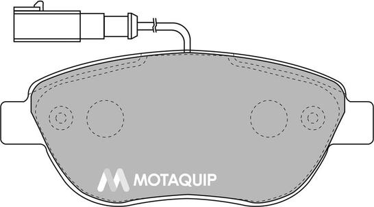 Motaquip LVXL1040 - Bremžu uzliku kompl., Disku bremzes autodraugiem.lv