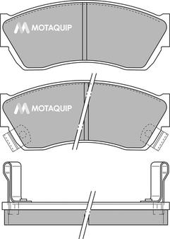 Motaquip LVXL106 - Bremžu uzliku kompl., Disku bremzes autodraugiem.lv