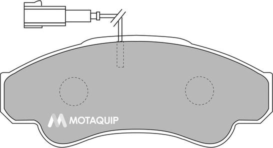 Motaquip LVXL1034 - Bremžu uzliku kompl., Disku bremzes autodraugiem.lv