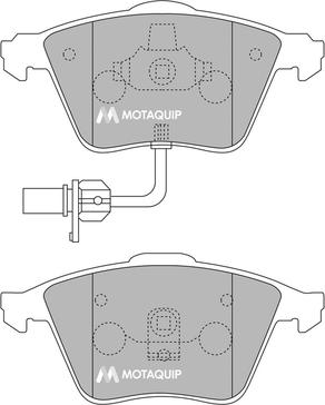 Motaquip LVXL1031 - Bremžu uzliku kompl., Disku bremzes autodraugiem.lv