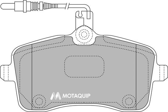Motaquip LVXL1161 - Bremžu uzliku kompl., Disku bremzes autodraugiem.lv
