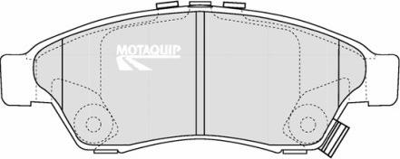 Motaquip LVXL1102 - Bremžu uzliku kompl., Disku bremzes autodraugiem.lv