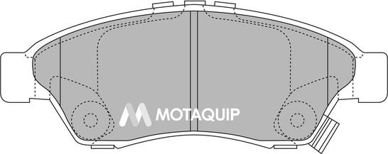 Motaquip LVXL1102 - Bremžu uzliku kompl., Disku bremzes autodraugiem.lv