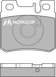 Motaquip LVXL110 - Bremžu uzliku kompl., Disku bremzes autodraugiem.lv