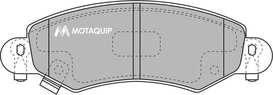 Motaquip LVXL1112 - Bremžu uzliku kompl., Disku bremzes autodraugiem.lv