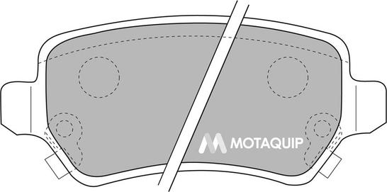 Motaquip LVXL1117 - Bremžu uzliku kompl., Disku bremzes autodraugiem.lv