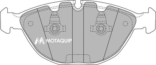 Motaquip LVXL1179 - Bremžu uzliku kompl., Disku bremzes autodraugiem.lv