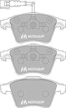 Motaquip LVXL1170 - Bremžu uzliku kompl., Disku bremzes autodraugiem.lv