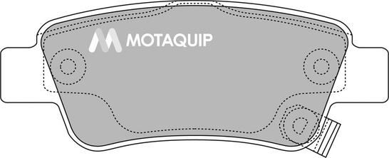 Motaquip LVXL1399 - Bremžu uzliku kompl., Disku bremzes autodraugiem.lv