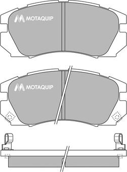 Motaquip LVXL134 - Bremžu uzliku kompl., Disku bremzes autodraugiem.lv