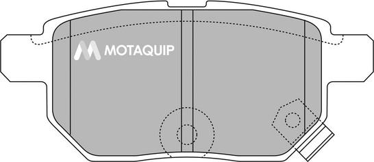 Motaquip LVXL1363 - Bremžu uzliku kompl., Disku bremzes autodraugiem.lv