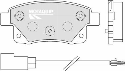 Motaquip LVXL1303 - Bremžu uzliku kompl., Disku bremzes autodraugiem.lv