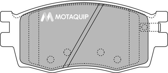 Motaquip LVXL1311 - Bremžu uzliku kompl., Disku bremzes autodraugiem.lv