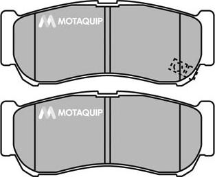 Motaquip LVXL1389 - Bremžu uzliku kompl., Disku bremzes autodraugiem.lv