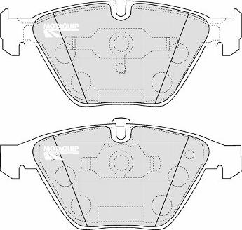 Magneti Marelli T1596MM - Bremžu uzliku kompl., Disku bremzes autodraugiem.lv