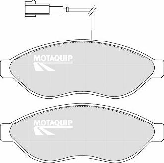 Motaquip LVXL1337 - Bremžu uzliku kompl., Disku bremzes autodraugiem.lv