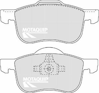 Motaquip LVXL1326 - Bremžu uzliku kompl., Disku bremzes autodraugiem.lv