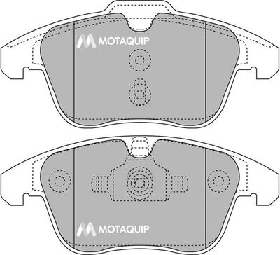 Motaquip LVXL1293 - Bremžu uzliku kompl., Disku bremzes autodraugiem.lv