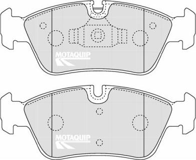 Motaquip LVXL1259 - Bremžu uzliku kompl., Disku bremzes autodraugiem.lv