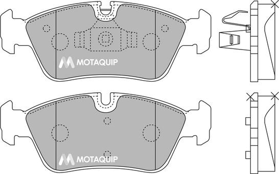 Motaquip LVXL1259 - Bremžu uzliku kompl., Disku bremzes autodraugiem.lv