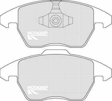 Motaquip LVXL1254 - Bremžu uzliku kompl., Disku bremzes autodraugiem.lv