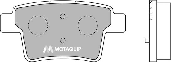 Motaquip LVXL1261 - Bremžu uzliku kompl., Disku bremzes autodraugiem.lv