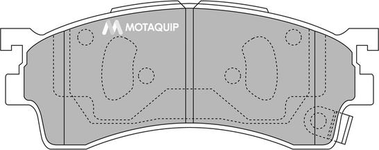 Motaquip LVXL1209 - Bremžu uzliku kompl., Disku bremzes autodraugiem.lv