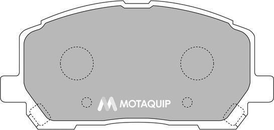 Motaquip LVXL1207 - Bremžu uzliku kompl., Disku bremzes autodraugiem.lv