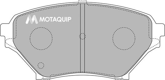 Motaquip LVXL1210 - Bremžu uzliku kompl., Disku bremzes autodraugiem.lv