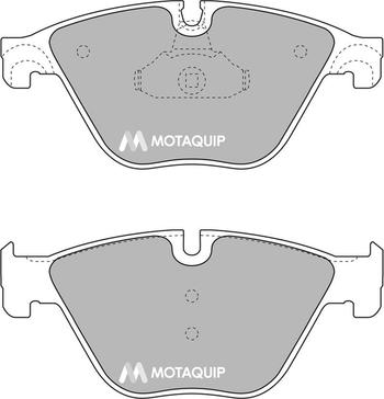 Motaquip LVXL1716 - Bremžu uzliku kompl., Disku bremzes autodraugiem.lv