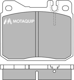 Motaquip LVXL372 - Bremžu uzliku kompl., Disku bremzes autodraugiem.lv