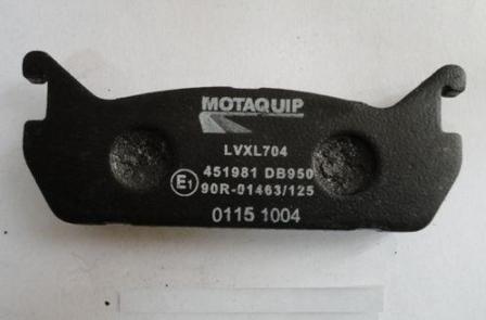 Motaquip LVXL704 - Bremžu uzliku kompl., Disku bremzes autodraugiem.lv