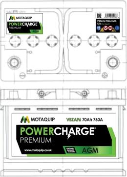 Motaquip VBZA96 - Startera akumulatoru baterija autodraugiem.lv