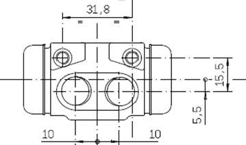 Motaquip VWC829 - Riteņa bremžu cilindrs autodraugiem.lv