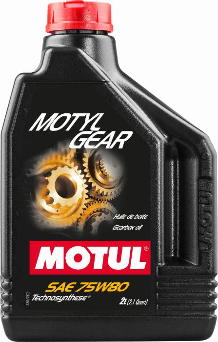 Motul 75W80 MOTYLGEAR 1L - Manuālās pārnesumkārbas eļļa autodraugiem.lv