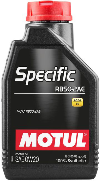 Motul MOTULSPECIFICRBS0-2AE0W20 - Motoreļļa autodraugiem.lv